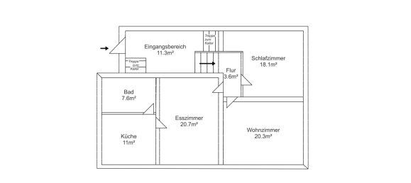 2 غرف نوم منزل في Altenburger Land, Germany رقم 311842 21
