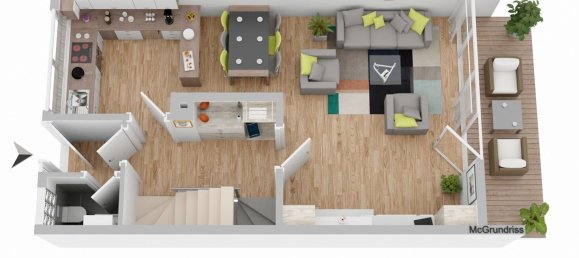 Таунхаус с 2 спальнями в Neu-Ulm, Германия № 281644 16