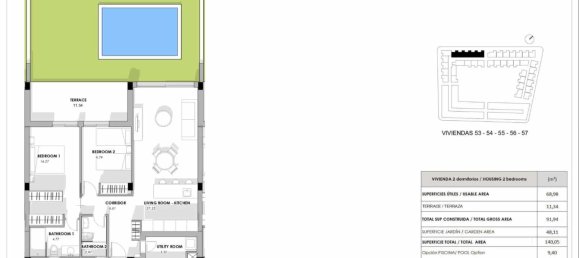 Квартира с 2 спальнями в Торревьеха, Испания № 188697 23