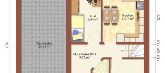 3-salle Maison de ville à Demmin, Germany No. 367890 15