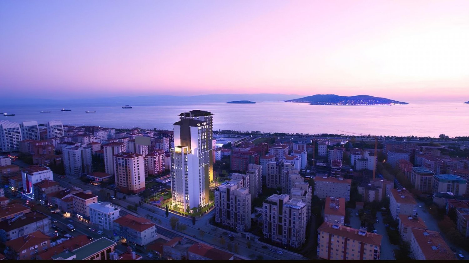 Apartamento de 2 divisões em Kartal, Turkey N.º 33708