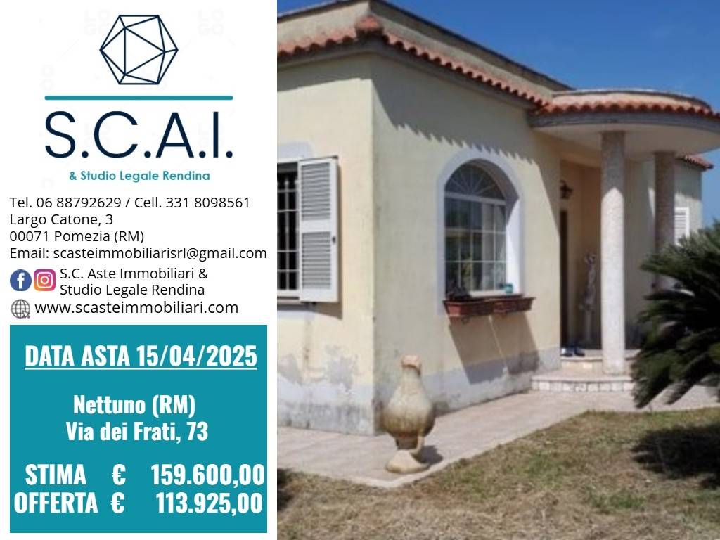 3 bedrooms Villa in Nettuno, Italy No. 187689