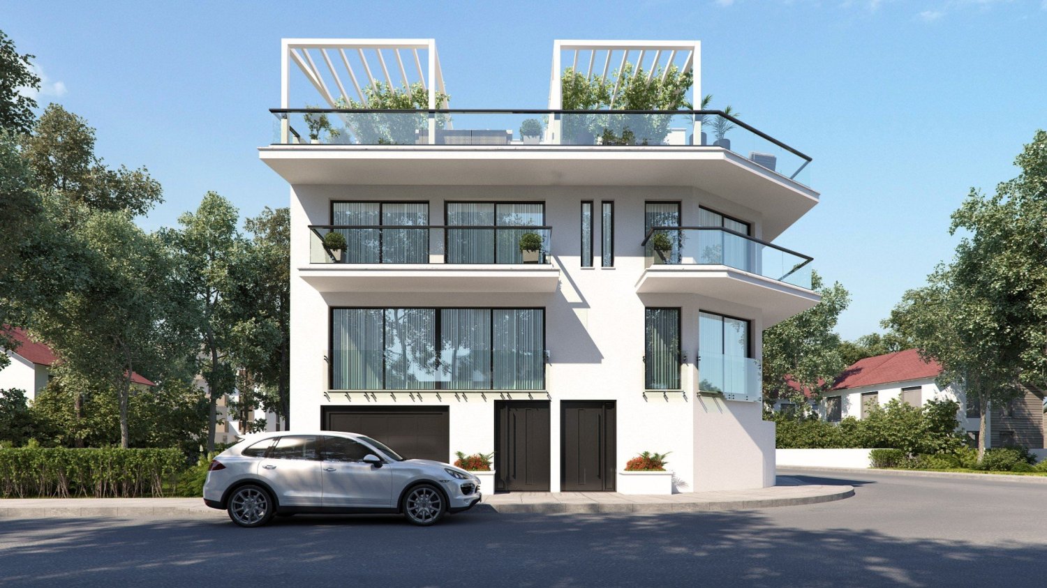 Таунхаус с 2 спальнями в Ларнака, Кипр № 34495