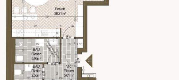 3-salle Appartement à Vienna, Austria No. 218909 14