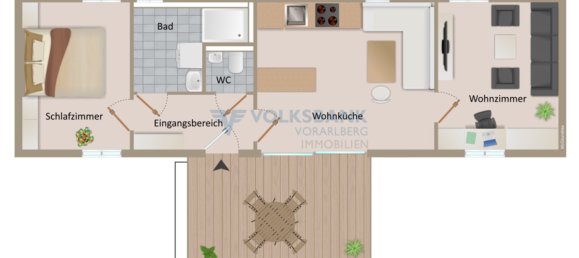 3 rooms House in Hohenems, Austria No. 121794 10
