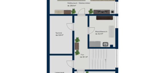 3 Schlafzimmer Haus in München, Germany, Nr. 225794 16