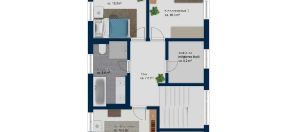 3 Schlafzimmer Haus in München, Germany, Nr. 225794 15