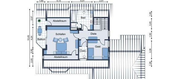 4غرفة منزل في Baden-Wurttemberg, Germany رقم 96200 30