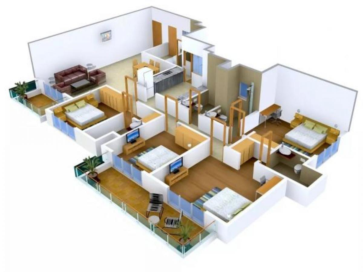 4 Schlafzimmer Haus in Gurgaon, India, Nr. 22087