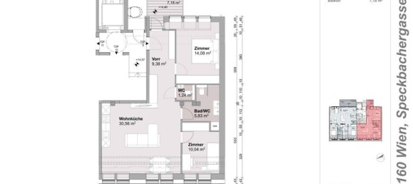 3 rooms Apartment in Ottakring, Austria No. 126895 11