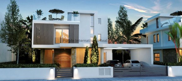 Вилла с 3 спальнями в Ларнака, Кипр № 1261 3