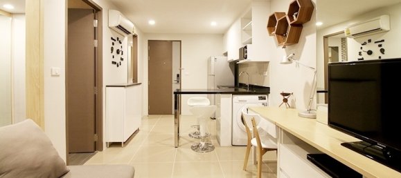 Кондоминиум с 1 спальней в Бангкок, Таиланд № 3641 2