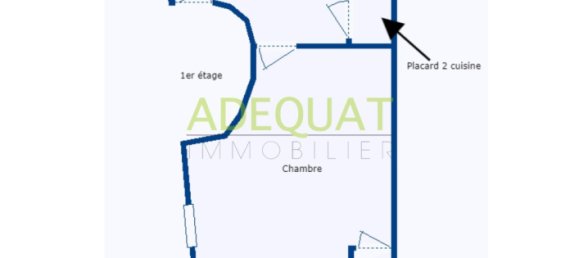 1 غرف نوم منزل ذو طابقين في Bourgoin-Jallieu, France رقم 201604 21