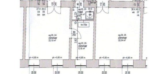 2غرفة شقة في Leopoldstadt, Austria رقم 198380 10