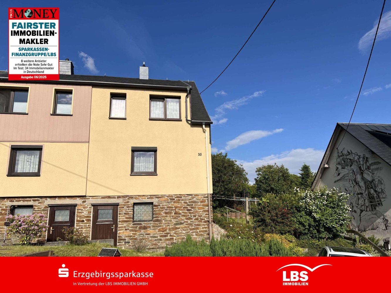 2 غرف نوم تاون هاوس في Erzgebirgskreis, Germany رقم 31124