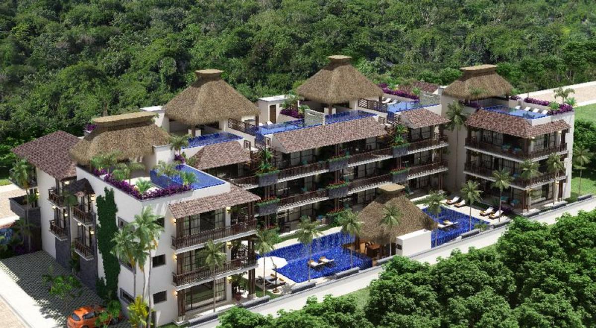 Apartamento de 3 dormitorios en Quintana Roo, Mexico No. 158199