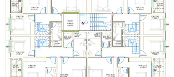Penthouse 3+1 em Gazipasa, Turkey N.º 22833 11