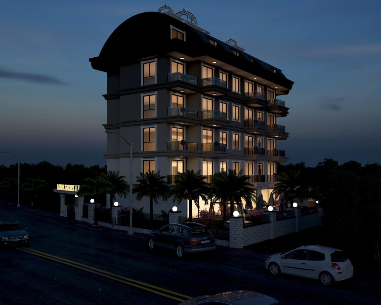 Penthouse 3+1 em Gazipasa, Turkey N.º 22833