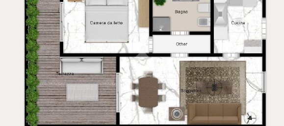 2-Zimmer Wohnung in Padenghe sul Garda, Italy, Nr. 115524 22