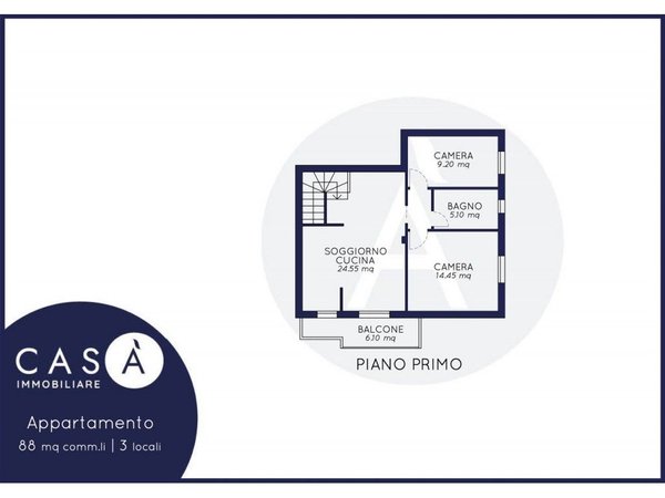 3 rooms Apartment in Gambettola, Italy No. 101528