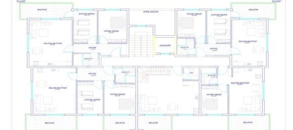 Apartamento 1+1 em Oba, Turkey N.º 14302 27
