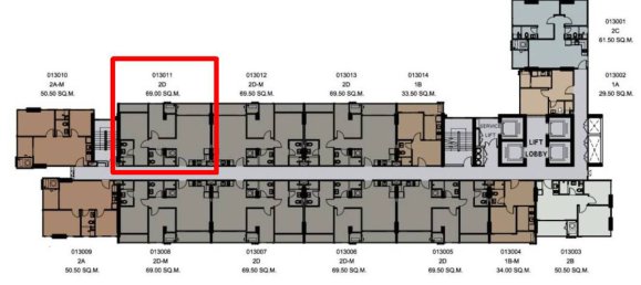 شقة 2 غرف نوم  في Pattaya, Thailand رقم 3735 9