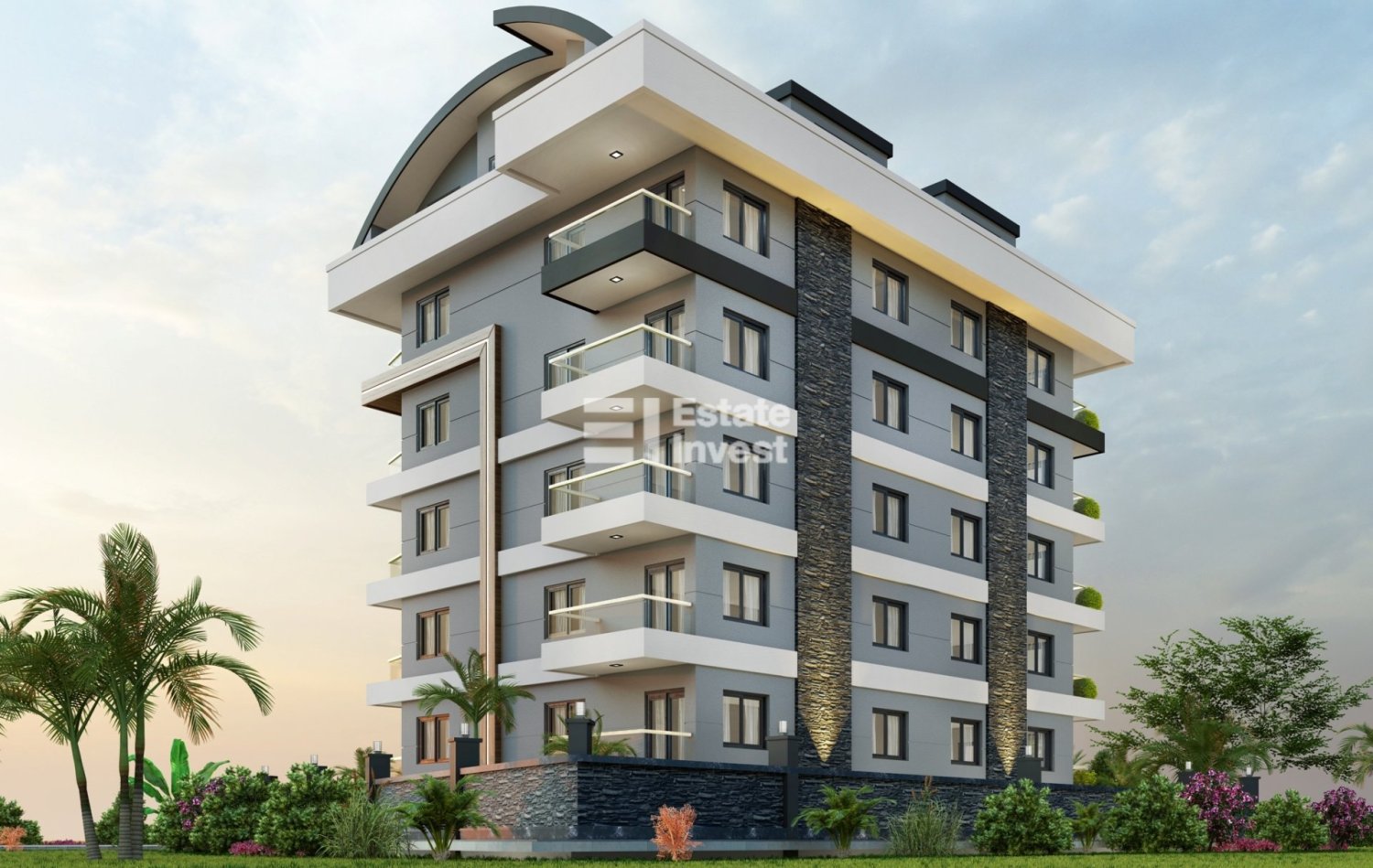 Apartment 1+1 in Alanya, Turkey No. 26252