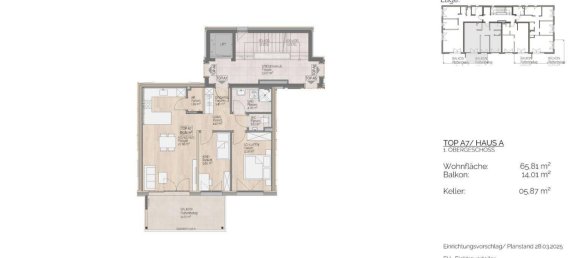 Apartamento de 3 habitaciónes en St. Lorenz, Austria No. 167683 4