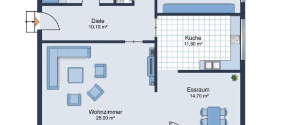 Квартира с 3 комнатами в Инсбрук-Штадт, Австрия № 177159 12