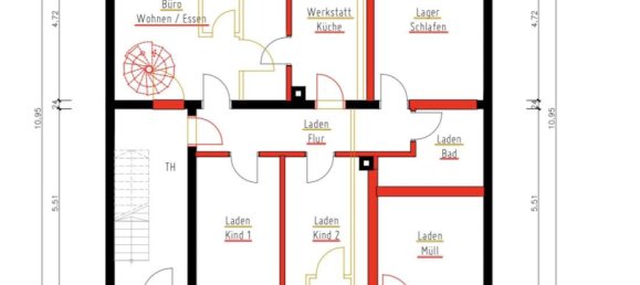 4 rooms Apartment in Ludwigsburg, Germany No. 111296 17