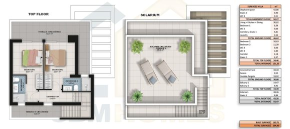 3 غرف نوم فيلا في San Miguel de Salinas, Spain رقم 9246 2