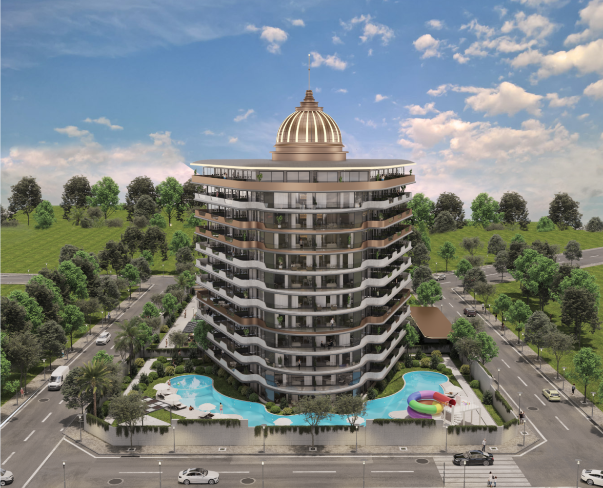 Wohnung 1+1 in Gazipasa, Turkey, Nr. 22813