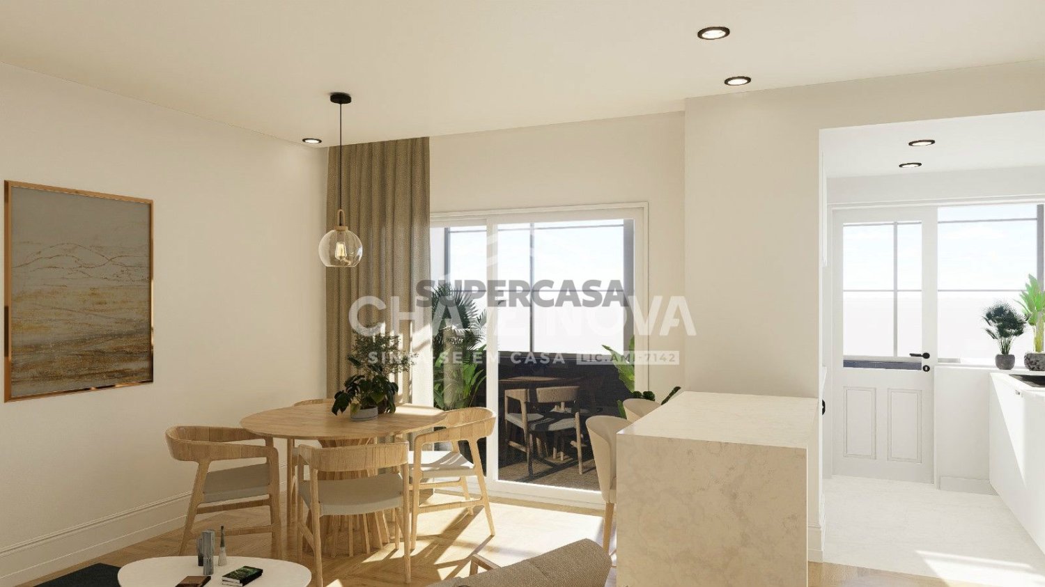 Квартира с 3 спальнями в Порту, Португалия № 157398