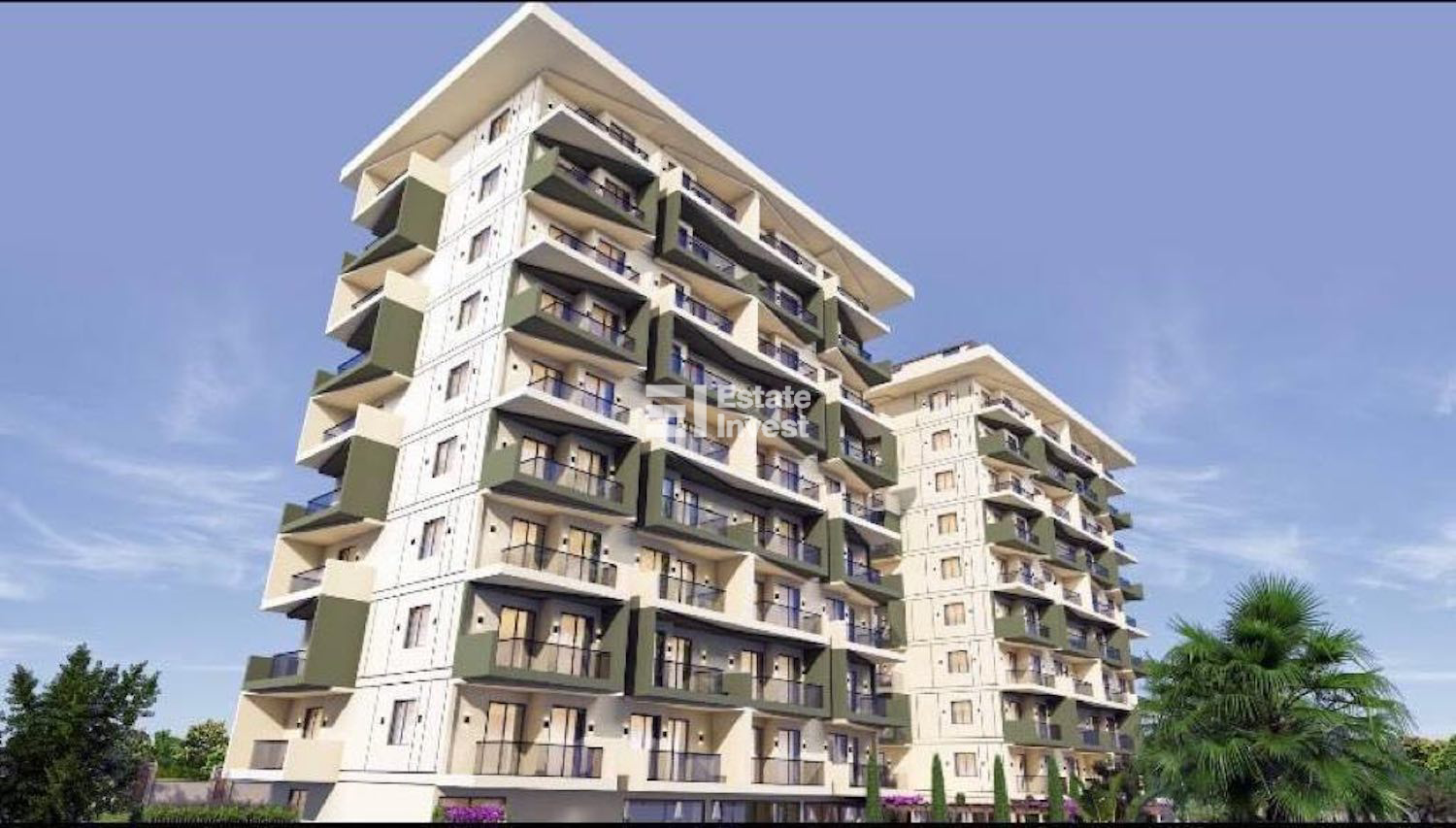 Apartamento de 1+1 en Alanya, Turkey No. 24398
