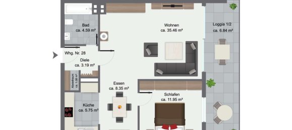 Apartamento T1 em Grevenbroich, Germany N.º 56306 6
