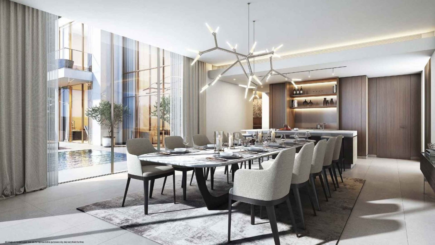 Квартира с 2 спальнями в SKYSCAPE AURA, Nadd Al Sheba, ОАЭ № 62781