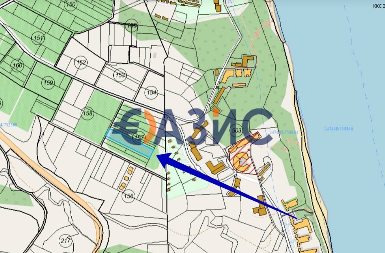 Terrain à Obzor, Bulgaria 3840m² No. 711