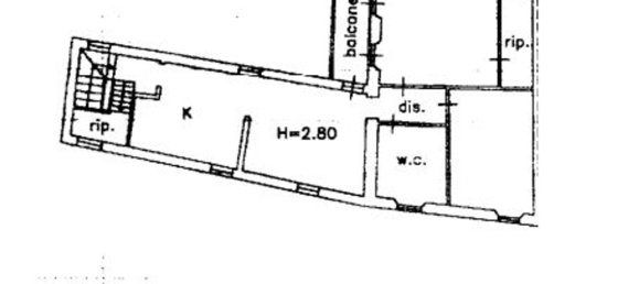 3 rooms Apartment in Garlasco, Italy No. 180424 22