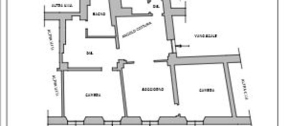 3 rooms Apartment in Genoa, Italy No. 9305 7