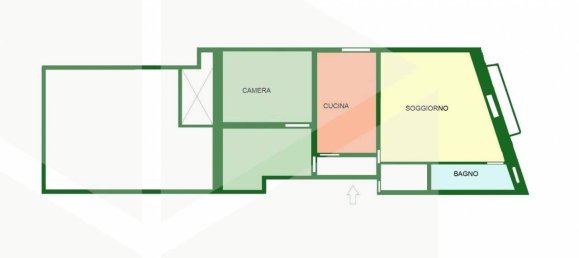 3 rooms Apartment in Andria, Italy No. 14871 2