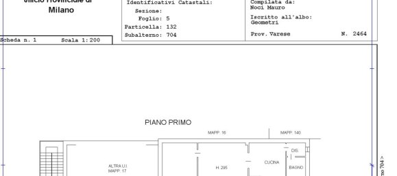 Квартира с 2 комнатами в Сесто Сан Джованни, Италия № 13945 18