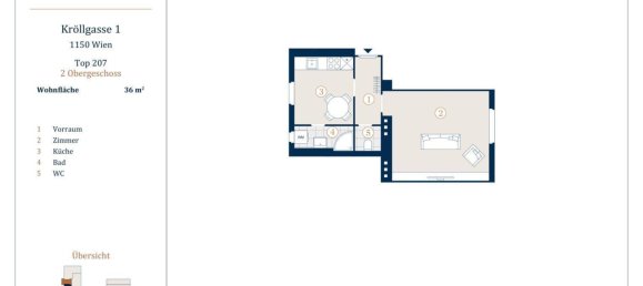 استوديو في Rudolfsheim-Funfhaus, Austria رقم 209445 11