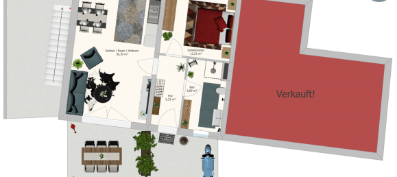 2-Zimmer Wohnung in Passau, Germany, Nr. 323016 7