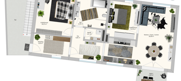 2-Zimmer Wohnung in Passau, Germany, Nr. 323016 8