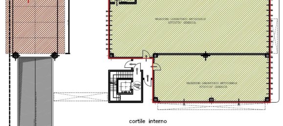 Lagerhaus in Bovisio Masciago, Italy 1900m², Nr. 215664 8