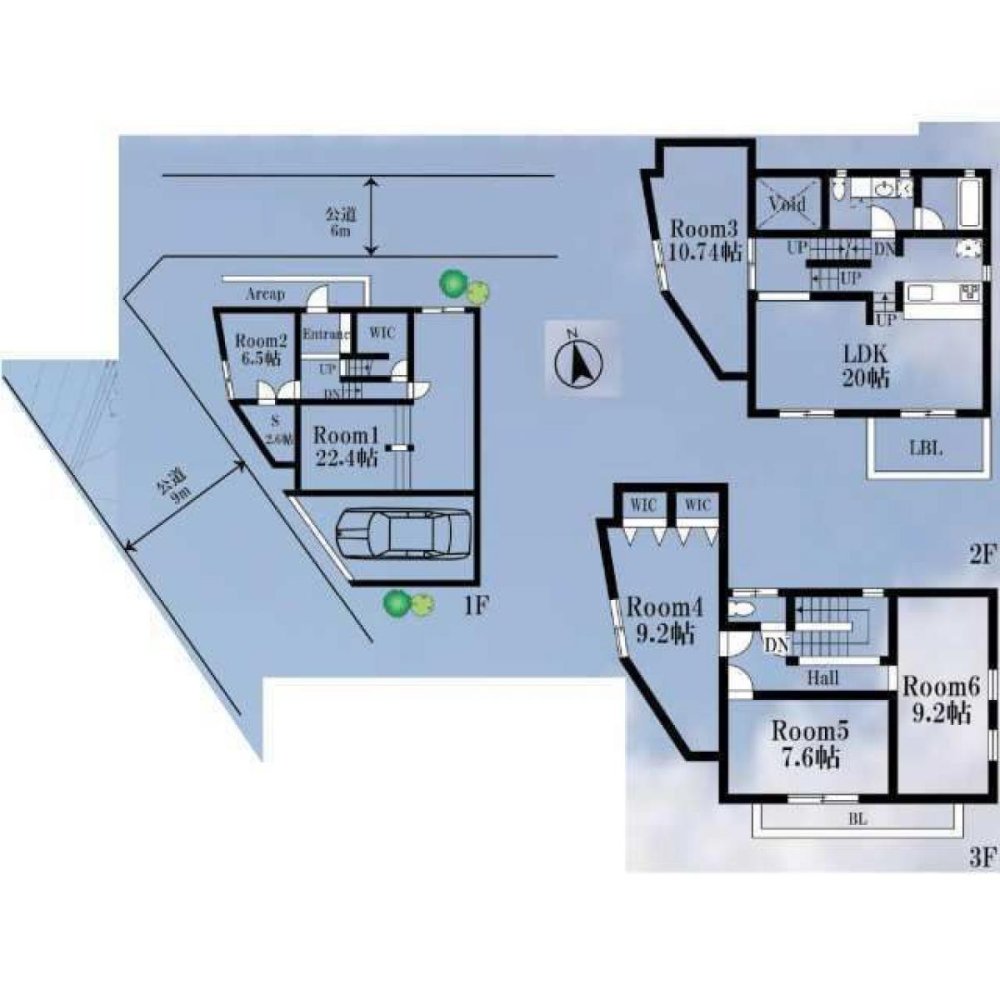 6 Schlafzimmer Haus in Saitama, Japan, Nr. 7968