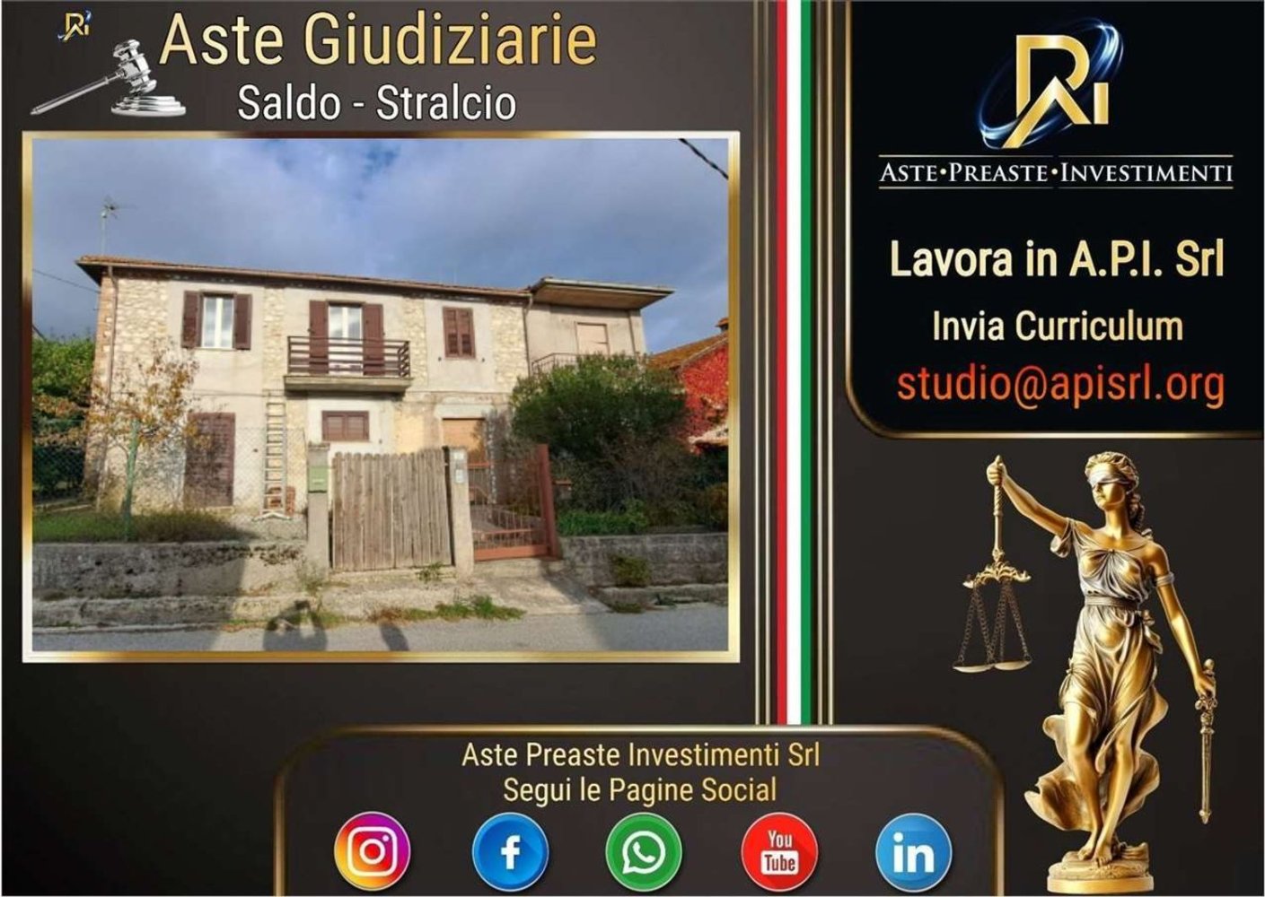 4 bedrooms Apartment in Greccio, Italy No. 382029