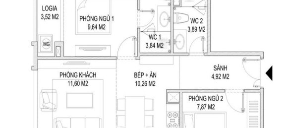 Apartamento T2 em Tay Ho, Vietnam N.º 1029 8