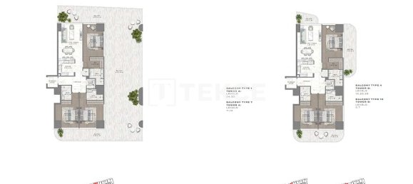 2 Schlafzimmer Wohnung in Dubai Harbour, UAE, Nr. 19415 26