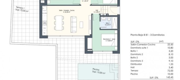 3 bedrooms Apartment in Guardamar del Segura, Spain No. 6951 8